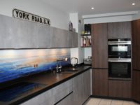 Cuisine LEICHT béton et bois à ANTONY(92)